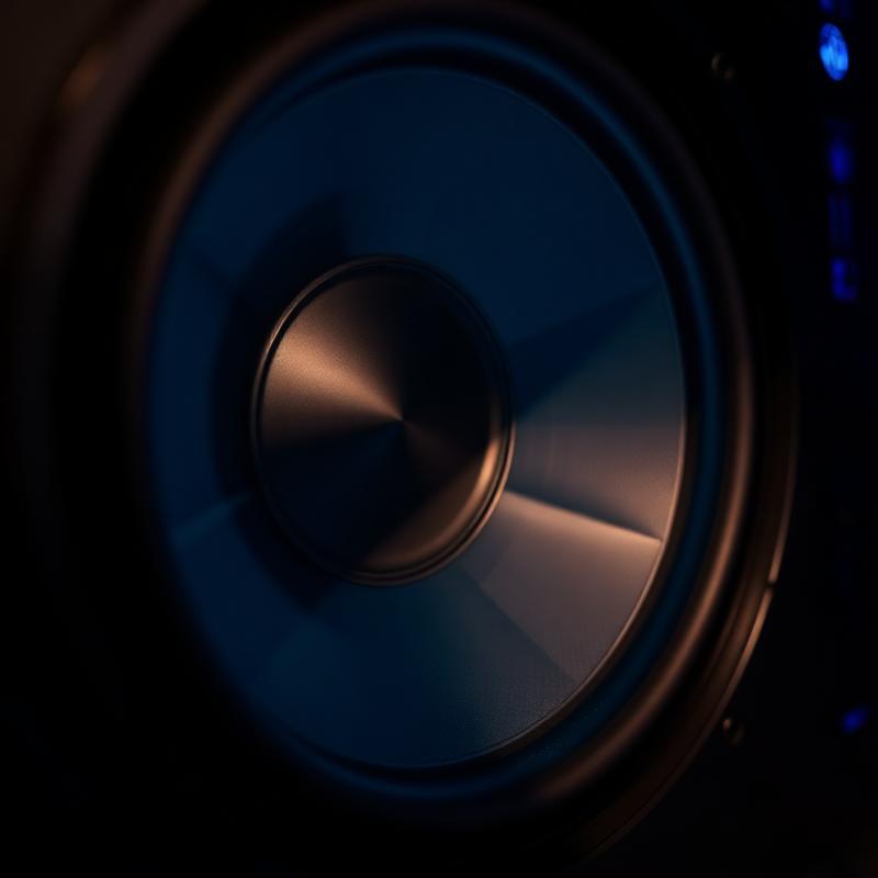 Professional bass speaker woofer for deep frequency testing